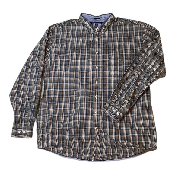 Tommy Hilfiger Cheers Classic Fit Long Sleeve Button Down Shirt Men's Size 2XL - Picture 2 of 12